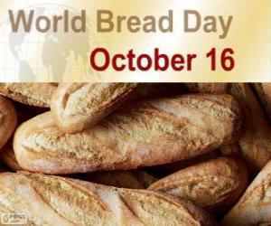 пазл 16 Октября, Всемирный день хлеб